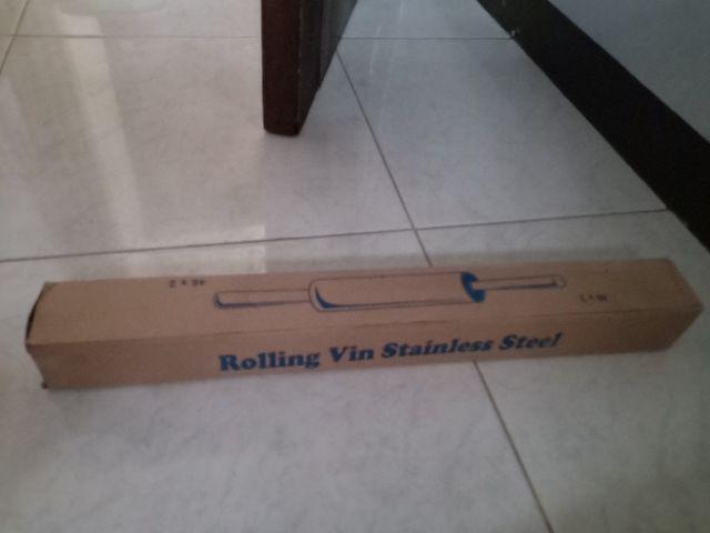 Rolling Pin Stainless 25 - Pemegang Bergerak