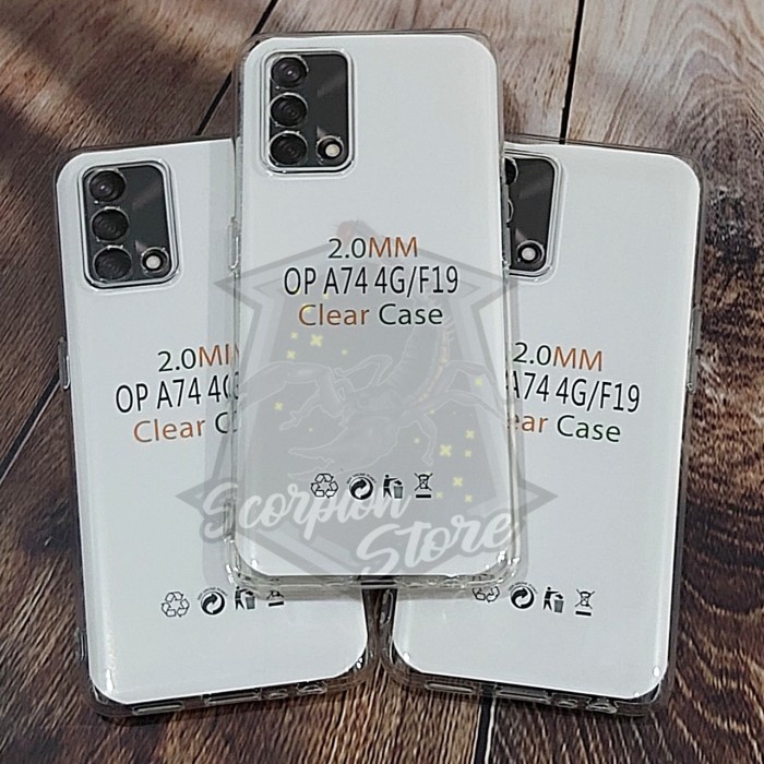 CASE OPPO A95 4G - CLEAR CASE 2MM TPU HD OPPO A74 4G OPPO A95 4G - SS