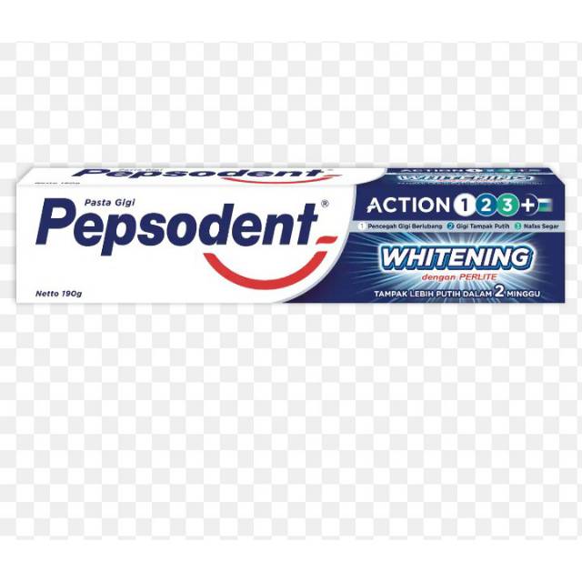 Pepsodent  whitening  (action 123 )190gr