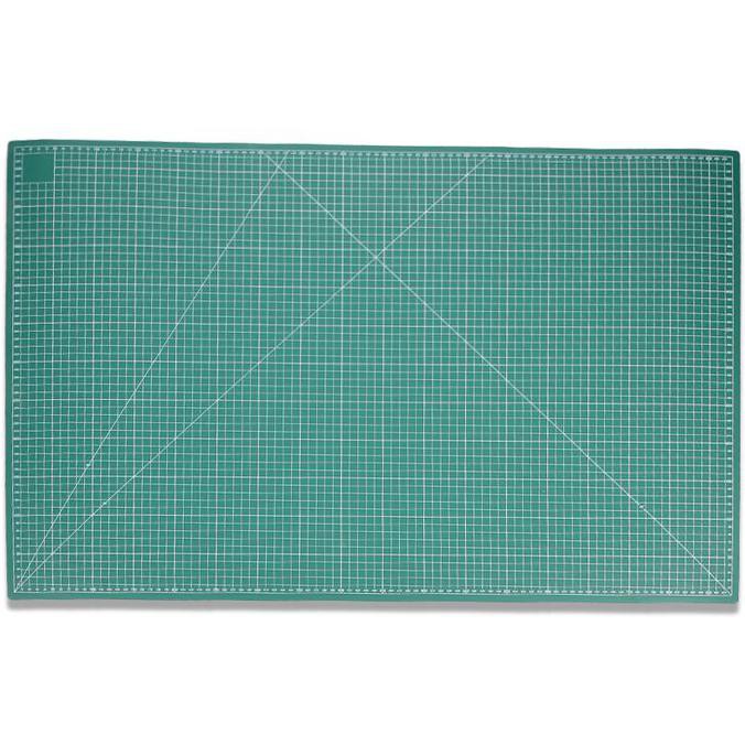 

JUAL MURAH Cutting Mat A1 Double Sided - Alas Potong Kain Bahan A1 - Biru