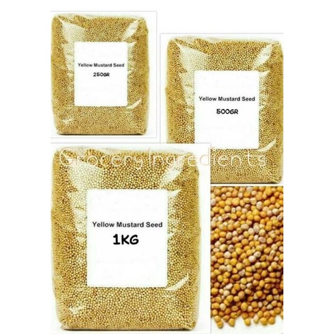 

Yellow Mustard Seed / Biji Sawi - 35Gram