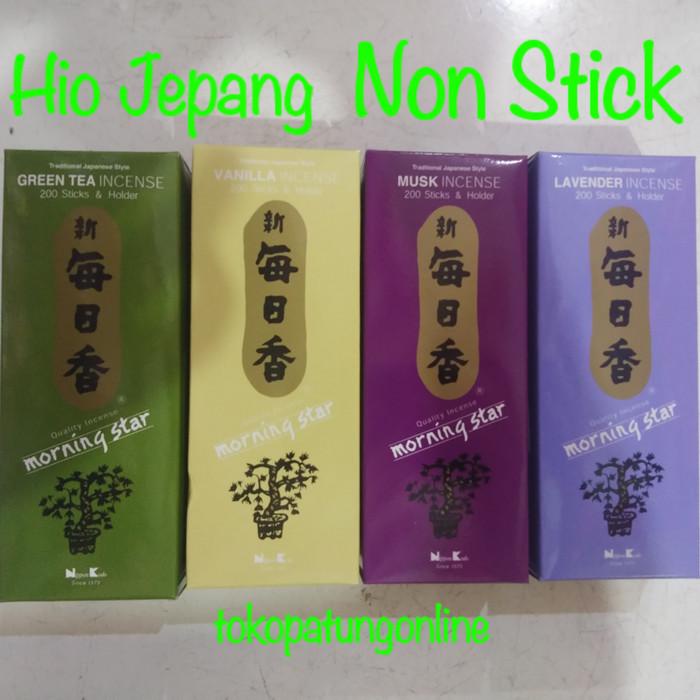 

Hio Jepang Morning Star Nippon Kodo Lavender Vanila Green Tea 200 Stik Kualitas Terbaik