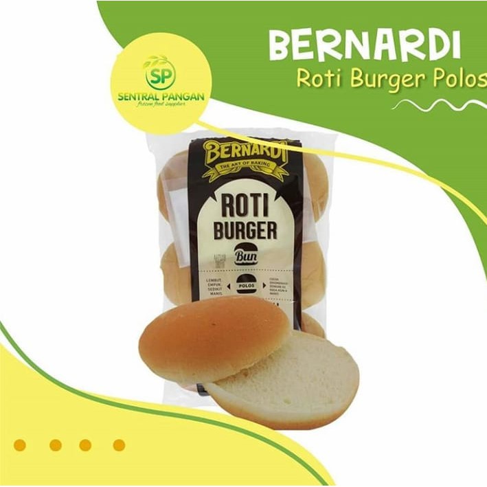 Jual Bernardi Roti Burger Polos Shopee Indonesia 3595