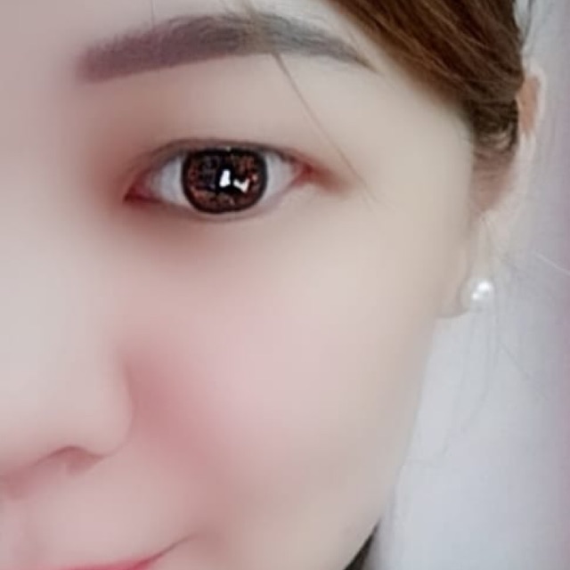 Giwang mutiara lombok air tawar lapis emas 24K peach/ giwang tusuk/ anting tusuk/ mutiara lombok