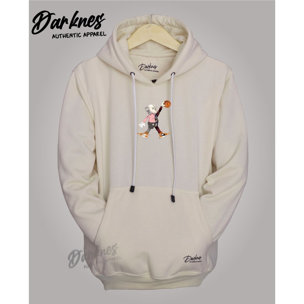 Sweater hoodie wanita terbaru 2022 warna Krem Kaki Anime Drakness original keren sweater hoodie laki laki dewasa sweter hodie pria ori jepang M L XL XXL