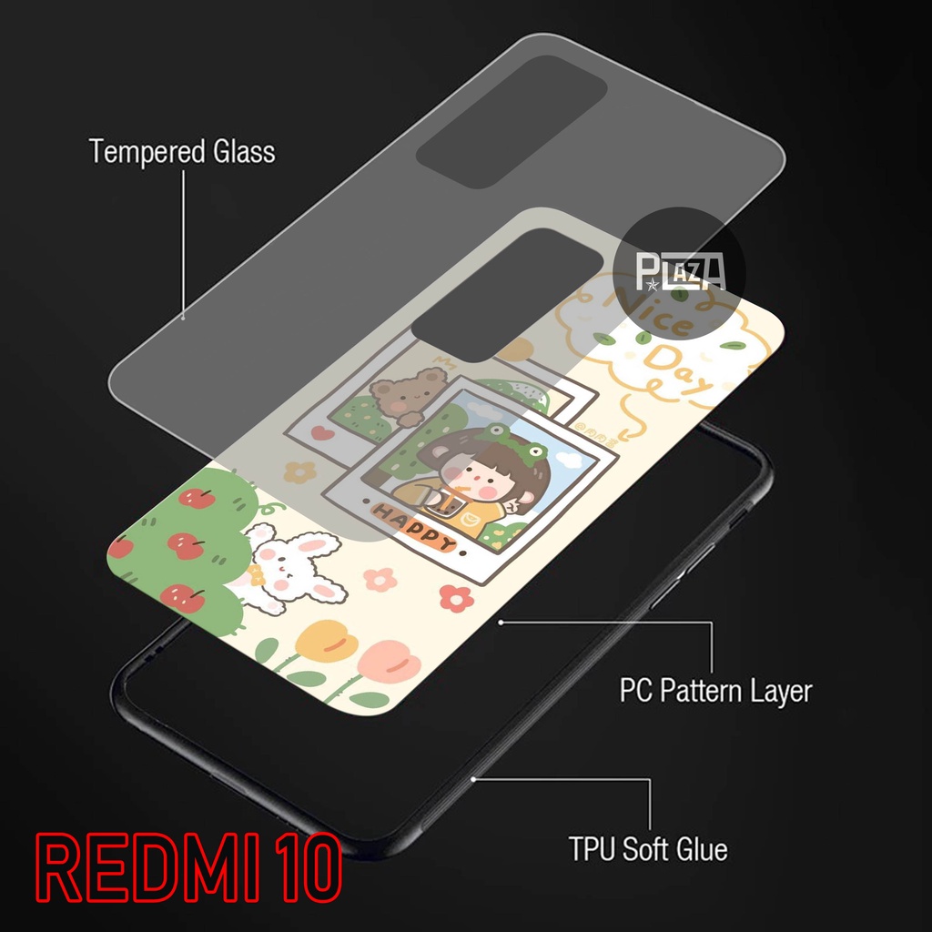 Case Kaca Softcase Akrilik [K112] for REDMI 10 NOTE 10 NOTE 10 5G NOTE 10 PRO NOTE 9 NOTE 9 PRO 9T POCO M3 POCO | Case Infinix Hot 10s | case Infinix Hot 10 | case Infinix Hot 10 play | Case Infinix Hot 9 play | acse Infinix Hot 9 | Case Infinix smart 5