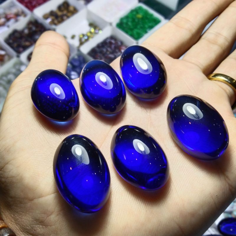 Batu akik blue cyclops papua