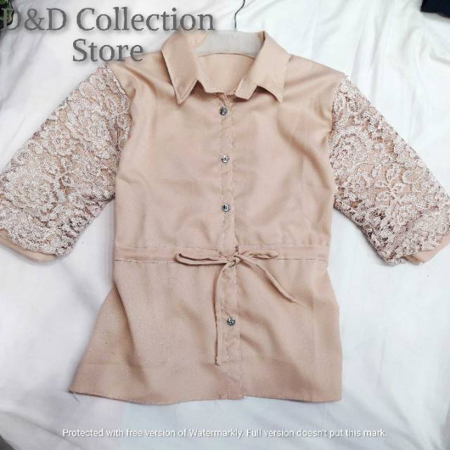 Set Blus Brokat x Rok Tutu x Hijab Laser Cut Voal + Free Tuspin