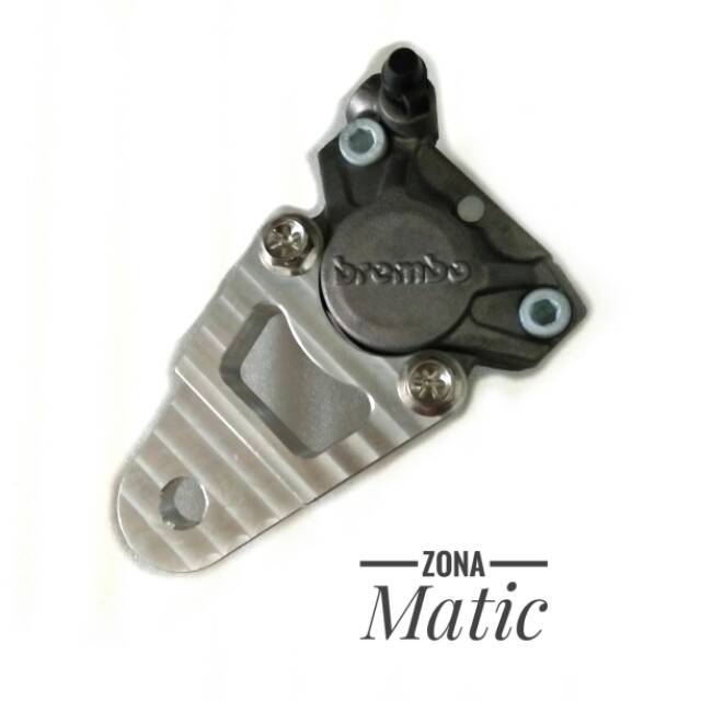 Kaliper Brembo mini lengkap dengan breket belakang untuk Satria Fu dan Sonic