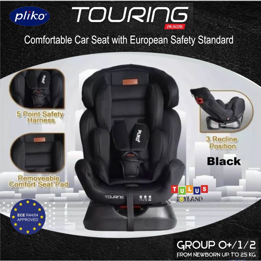 Pliko TOURING Car Seat PK 507B kursi mobil anak dudukan bayi baby safety infant to junior chair