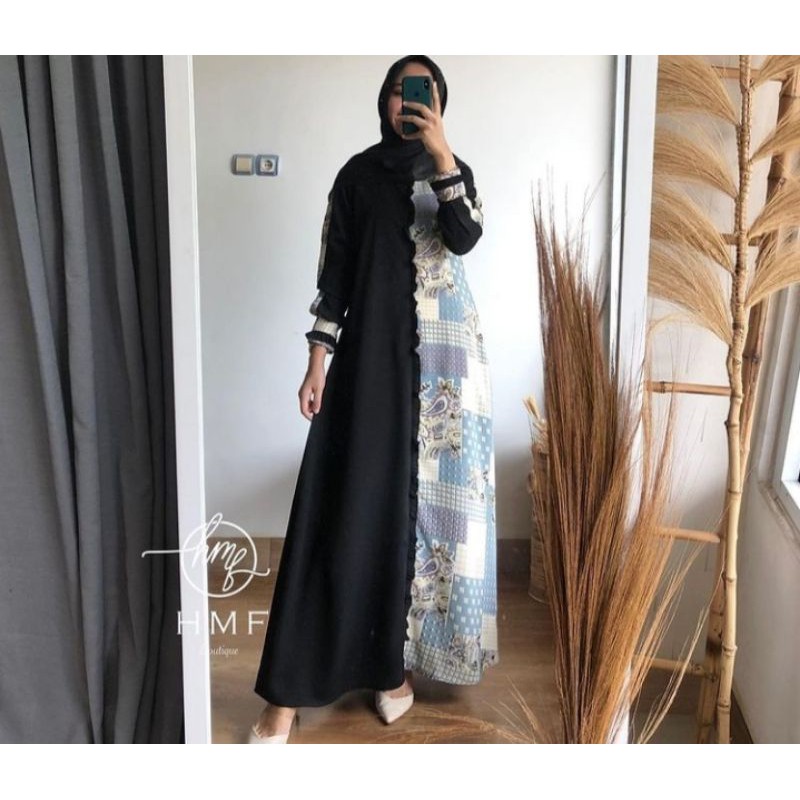 NAHLA DRESS SIZE L by HMF Boutique