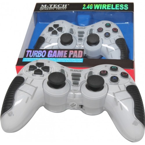 GAMEPAD / JOYSTICK WIRELESS TURBO 3IN1 (PS2 / PS3 / PC)