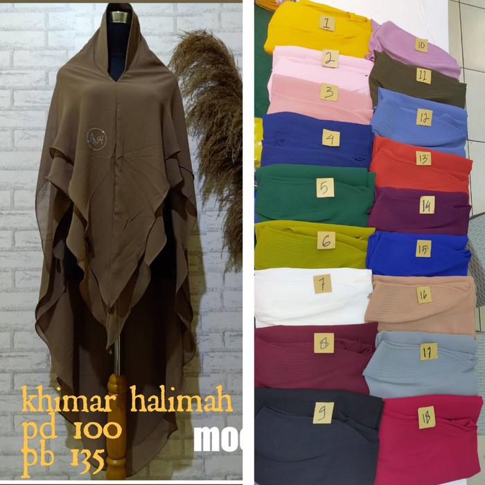 Khimar halimah ori by avrilia hijab