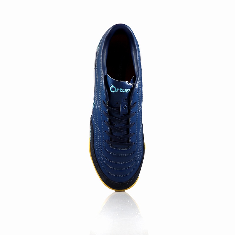 SEPATU FUTSAL ORTUSEIGHT JOGOSALA ROULETTE - navy cyan yellow