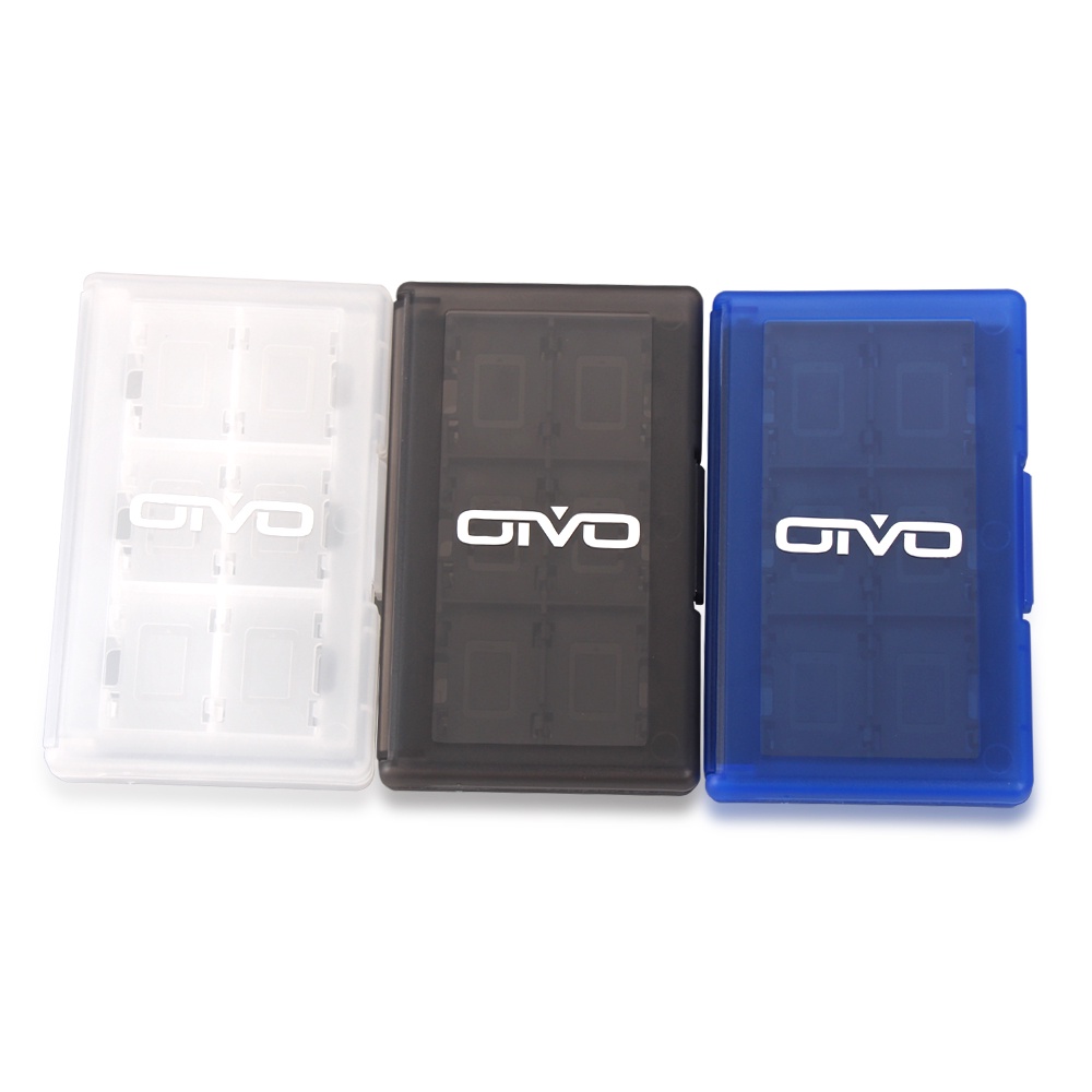 OIVO Nintendo Switch Game Card Case 24 in 1 Storage Box Holder Game