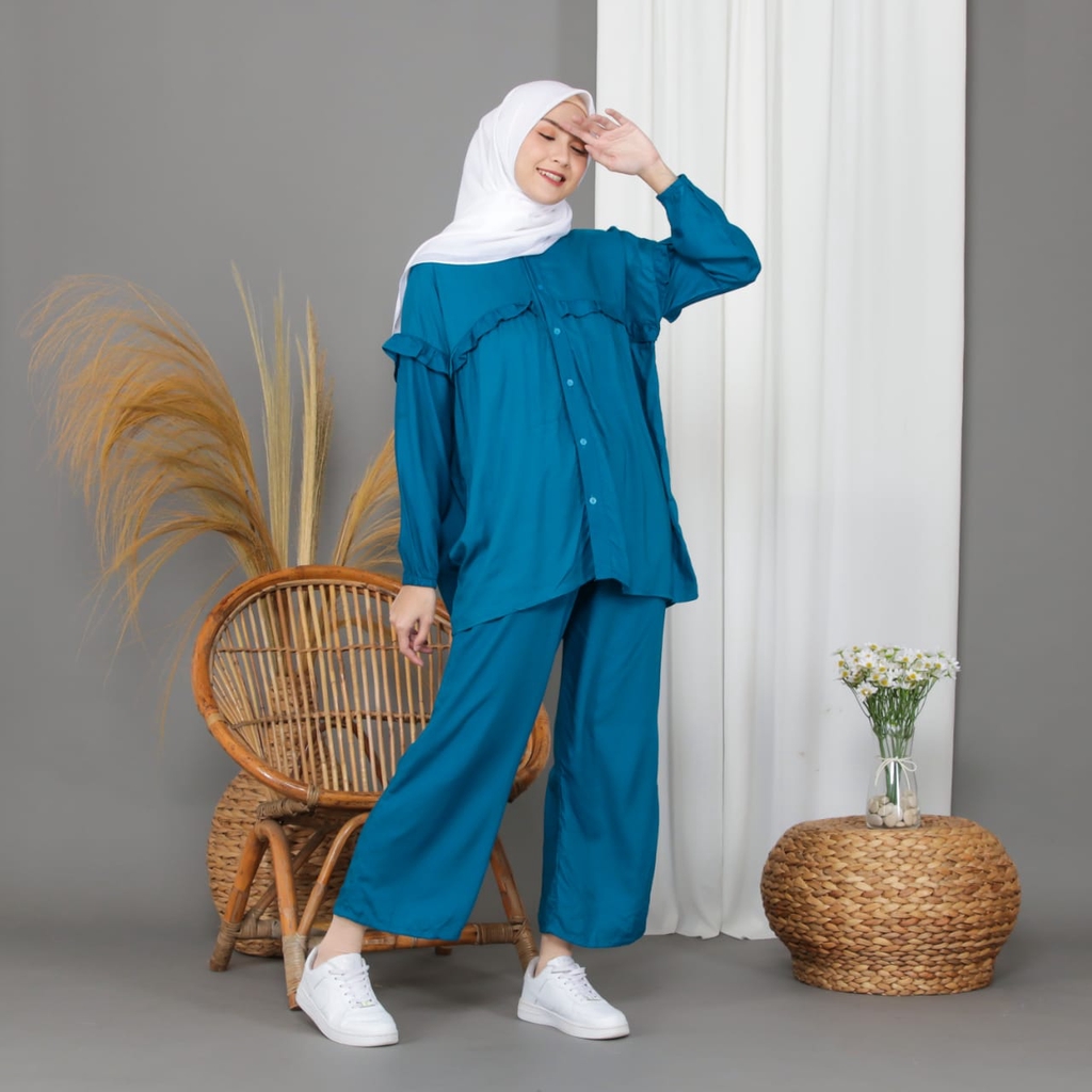 ZAHRA - Setelan Wanita Oversize SALWA SET