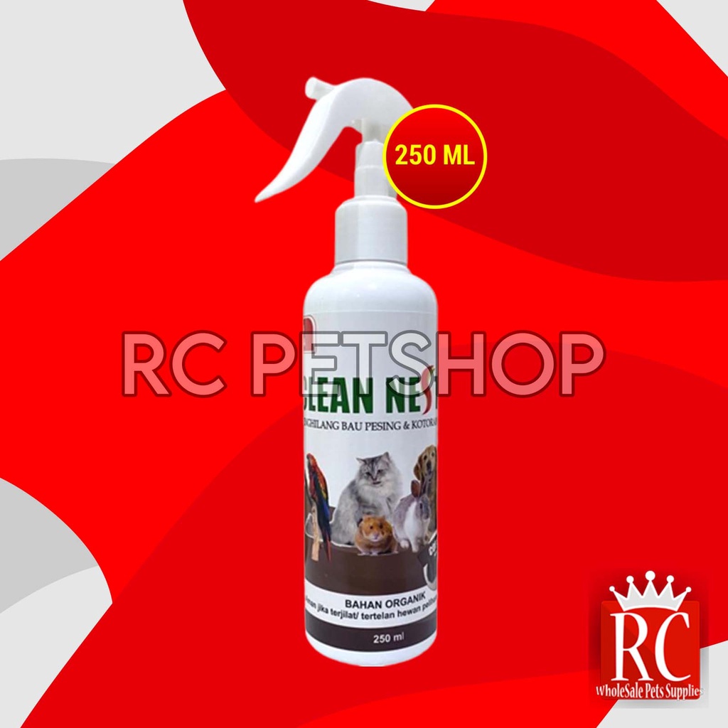 Pengilang Bau Organik Aman Clean Nest Spray 250ml