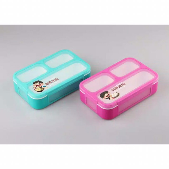 Kotak Makan / YOOYEE MINI LunchBox Anti Tumpah