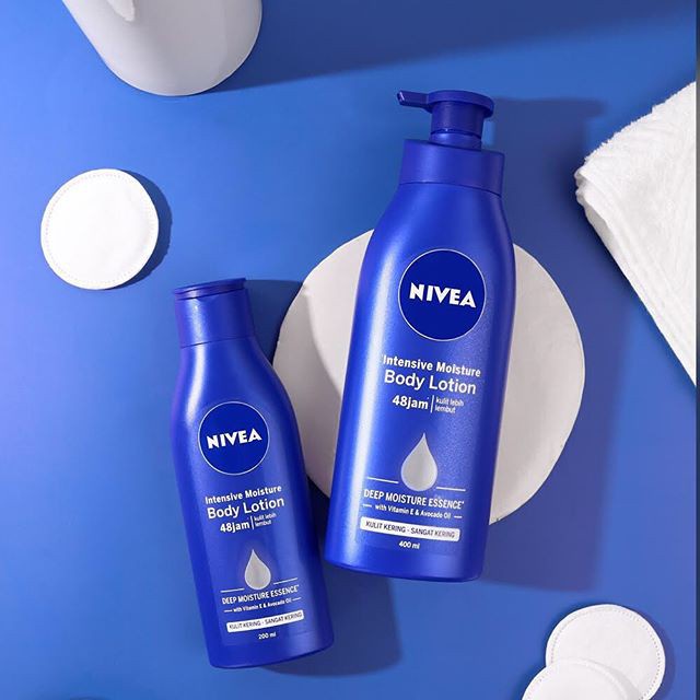 NIVEA Body Lotion Extra White 100-200-400-Repair Protect Instant Glow Night Nourish Sun (Valensia)