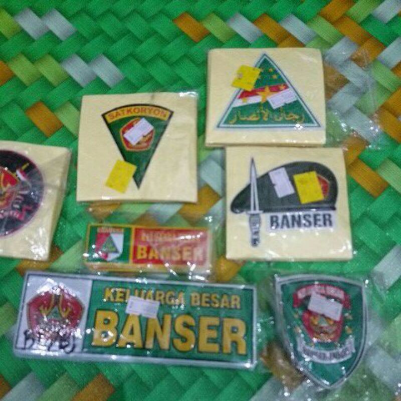 

Stiker Timbul Stiker Banser Ansor IPNU IPPNU