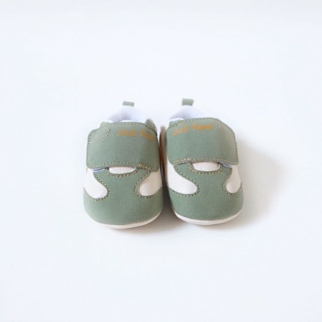 Go2 toes Joey Green - Sepatu Bayi G2T-JOEY