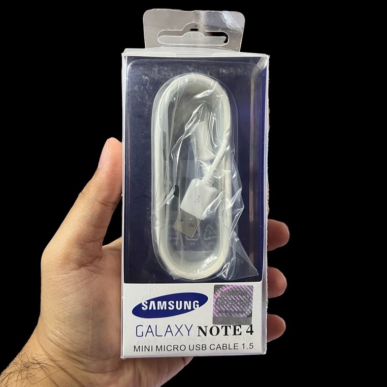 Kabel Data SAMSUNG USB A to Micro 1.5 Meter Original 100%