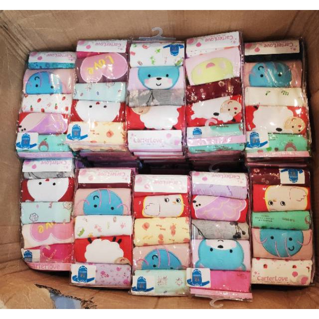 Jumper Bayi Lengan Panjang CarterLove Ecer/5in1 (isi 5 pcs)