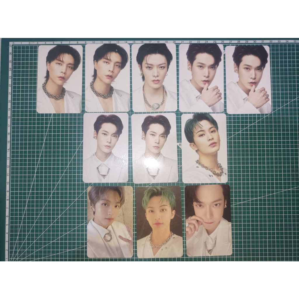 PHOTOCARD PC FORTUNE CARD NCT 127 KONSEP, SELCA, SCRATCH THE LINK JOHNNY YUTA DOYOUNG MARK HAECHAN