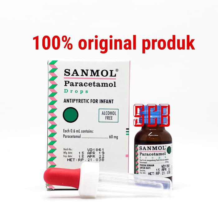 TERBUKTI AMPUH SANMOL PARACETAMOL DROPS - OBAT PEREDA DEMAM UNTUK BAYI !