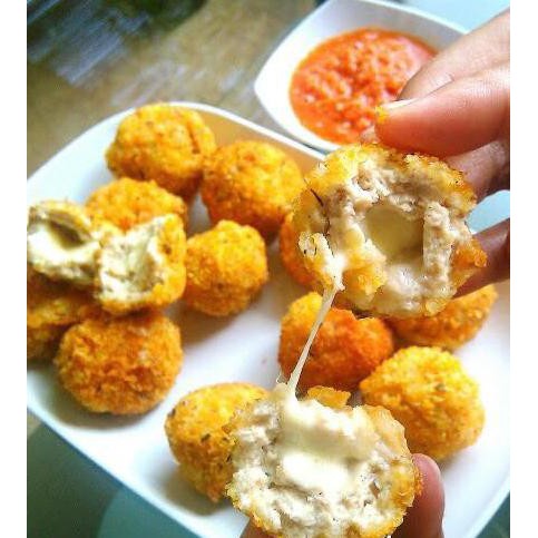 

Promo !! BARU BIKIN NGILER CHEESE CHICKEN BITES ISI KEJU BEST SELLER GROSIR - 500 GRAM