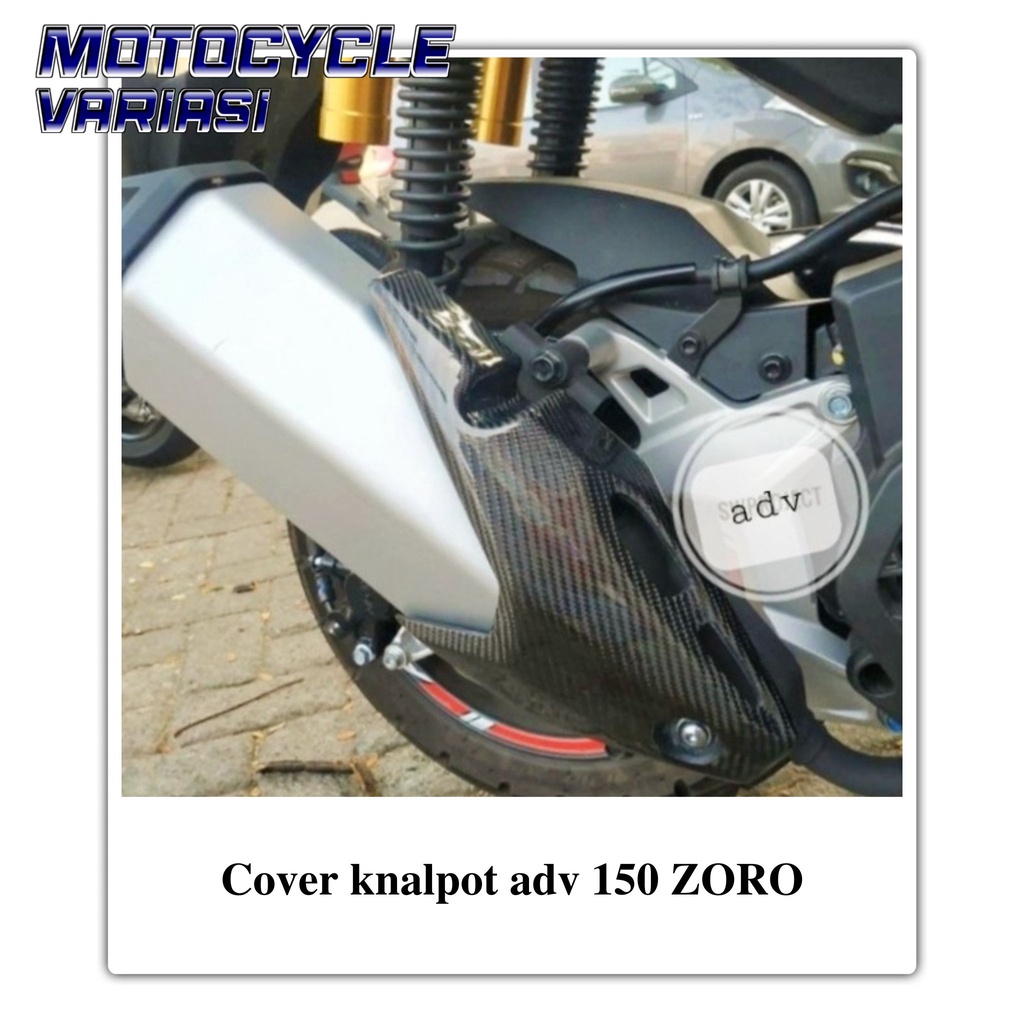 Cover knalpot carbon honda adv 150 ZORO