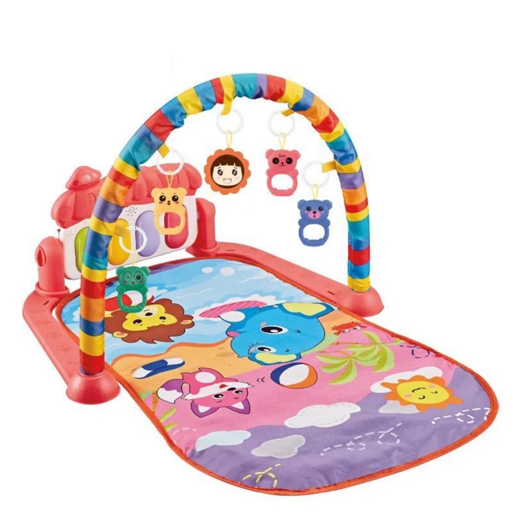 Baby Gym Playmate Alas Matras Mainan Bayi Set Music Piano Playgym