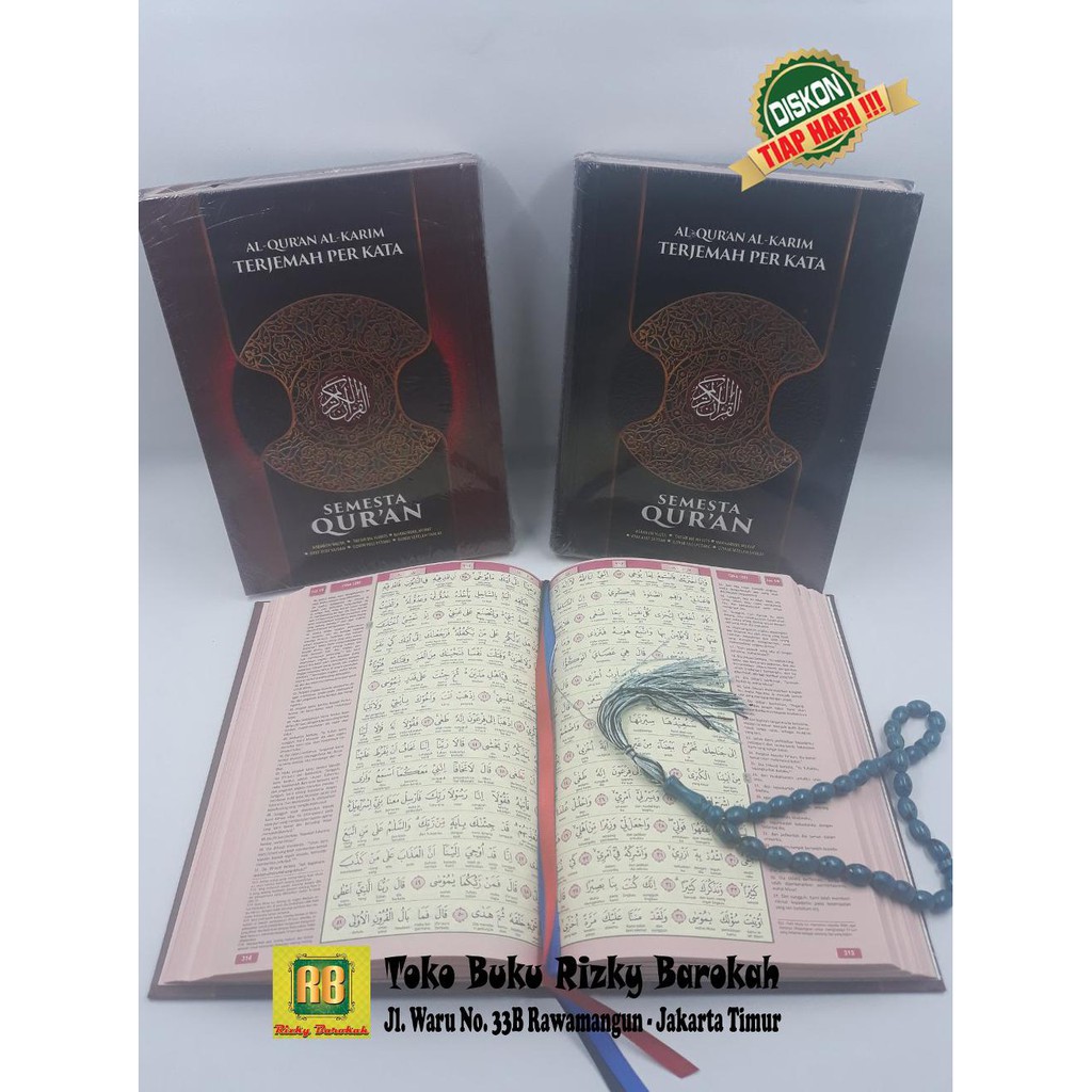 Jual Al-Quran Al-Karim Semesta Terjemah Perkata | Shopee Indonesia