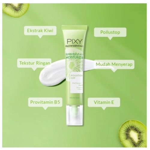 PIXY GLOWSSENTIALS POLLUTION OFF KIWI HIJAU/PIXY