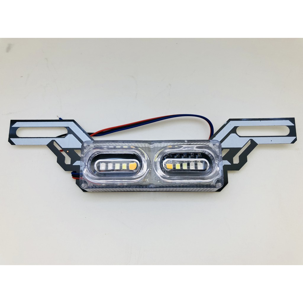 ORIGINAL LAMPU LED BRECKET PLAT NOMOR 2 MATA MOTOR  I Lampu led stop variasi