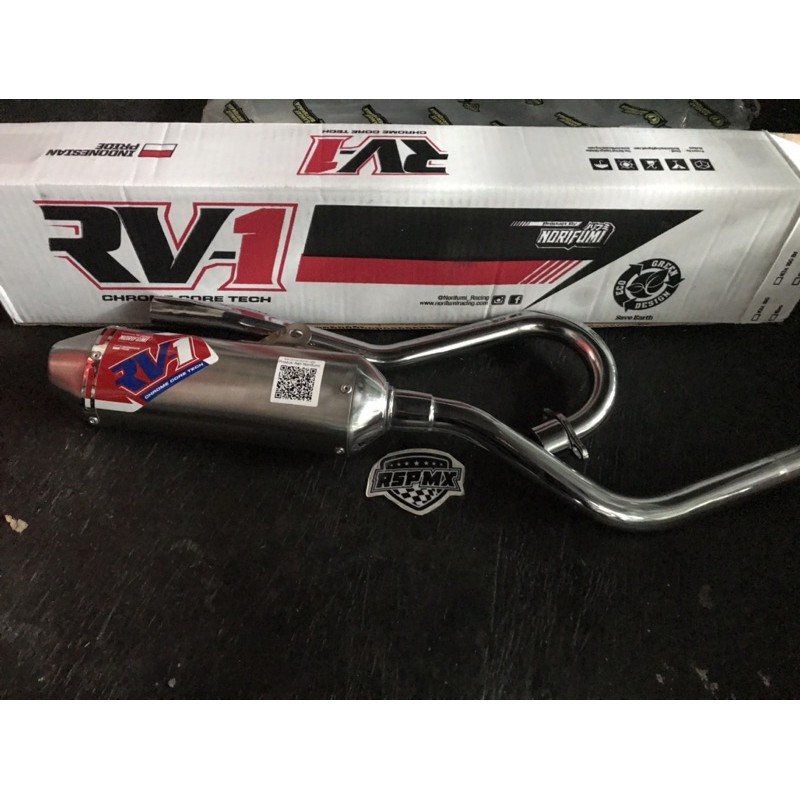 knalpot norifumi rv1 n4 klx s l bf dtracker dan crf 150 l not shorty evo