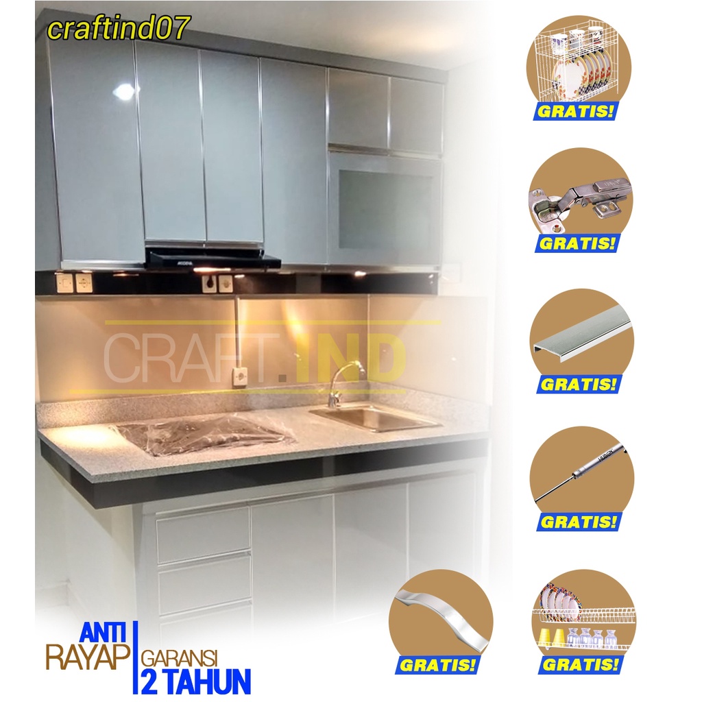KITCHEN SET CUSTOM | FURNITURE HPL  | FURNITURE CUSTOM | KITCHEN SET MURAH | KITCHEN SET CUSTOM | KI