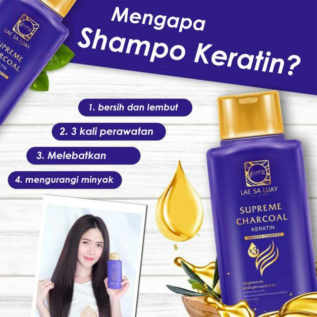 SHAMPOO LAE SA LUAY KERATIN ORIGINAL 100%