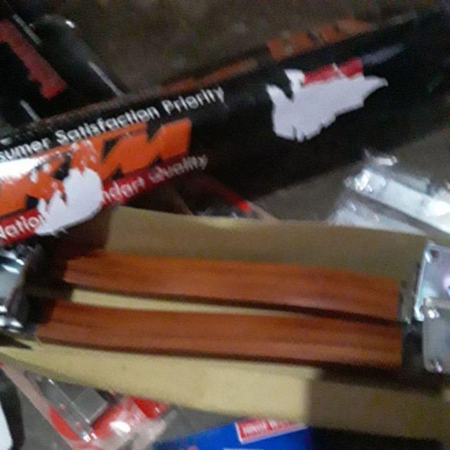 Paket Handle Pintu Stainless 45cm Maroon / Coklat / Full Stainless 2set + Body Pelor Belmondo