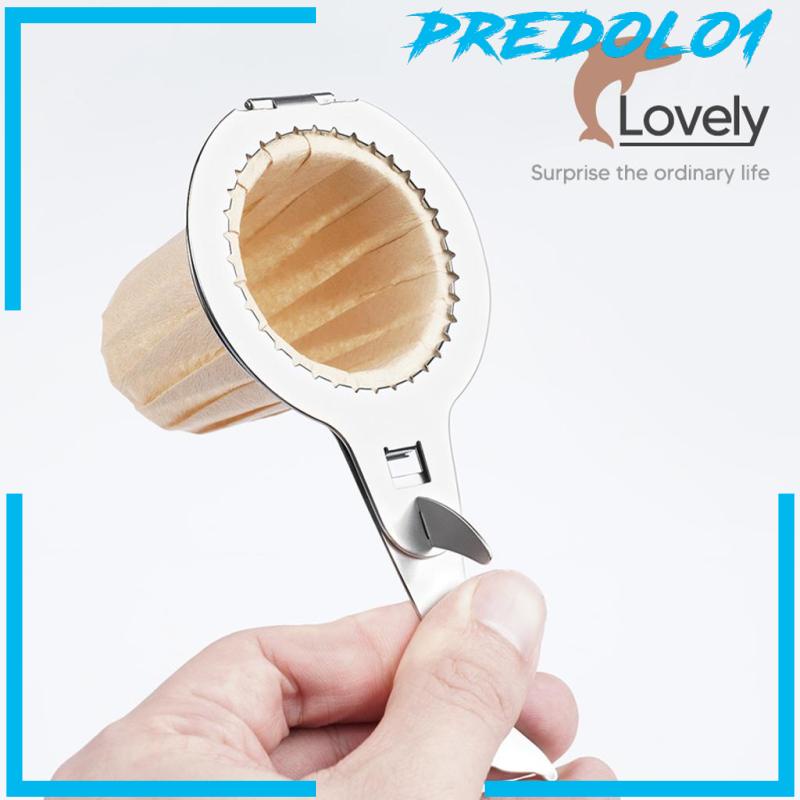 [PREDOLO1] Pour Over Coffee Dripper with Cleaning Brush for Barista Office Household