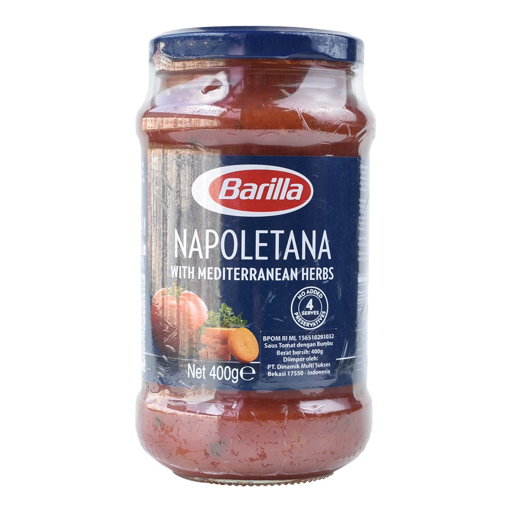 Barilla Napoletana With Mediterranean Herbs 400 Gr