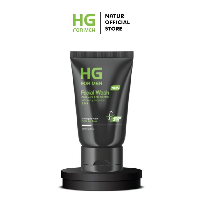 HG For Men Facial Wash Acne Care &amp; Oil Control 100 ml