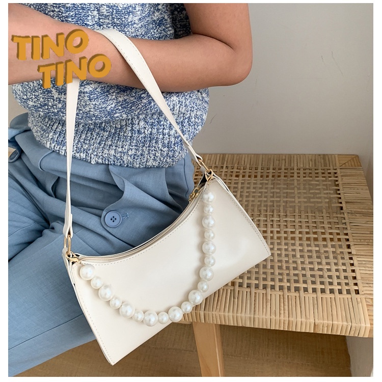 CJWB-6064 TINO TINO Tas Wanita-6064 Handbag Model Korea Terbaru Dengan Motif Mutiara