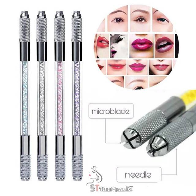 Pen Sulam Alis Manual/Microblading Swarovski