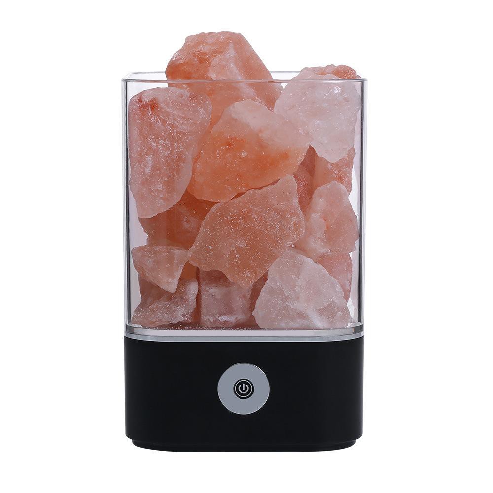 (BOW) Lampu LED Lampu Hias Garam Himalaya Crystal Salt Lamp25BN25