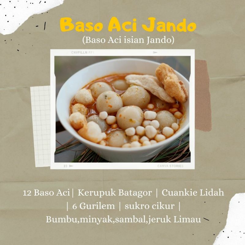 

baso aci jando