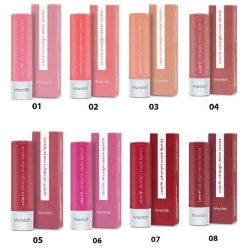 Wardah Colorfit Ultralight Matte Lipstick