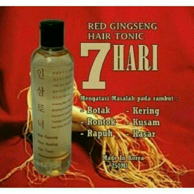 RED GINSENG HAIR TONIC KOREA