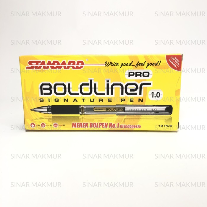 

Pulpen - Pulpen / Ballpoint / Pen Standard Boldliner Pro 1.0