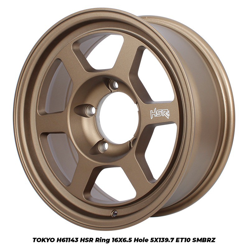 Velg Mobil Jimny Escudo R16 Velg Variasi HSR TOKYO Ring 16 pcd.5x139,7